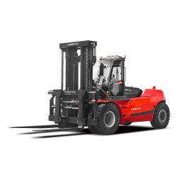 Hangcha 20-25t X series forklift truck - front and side perspective