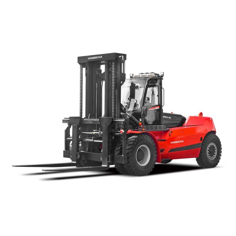 Hangcha 20-25t X series forklift truck - front and side perspective