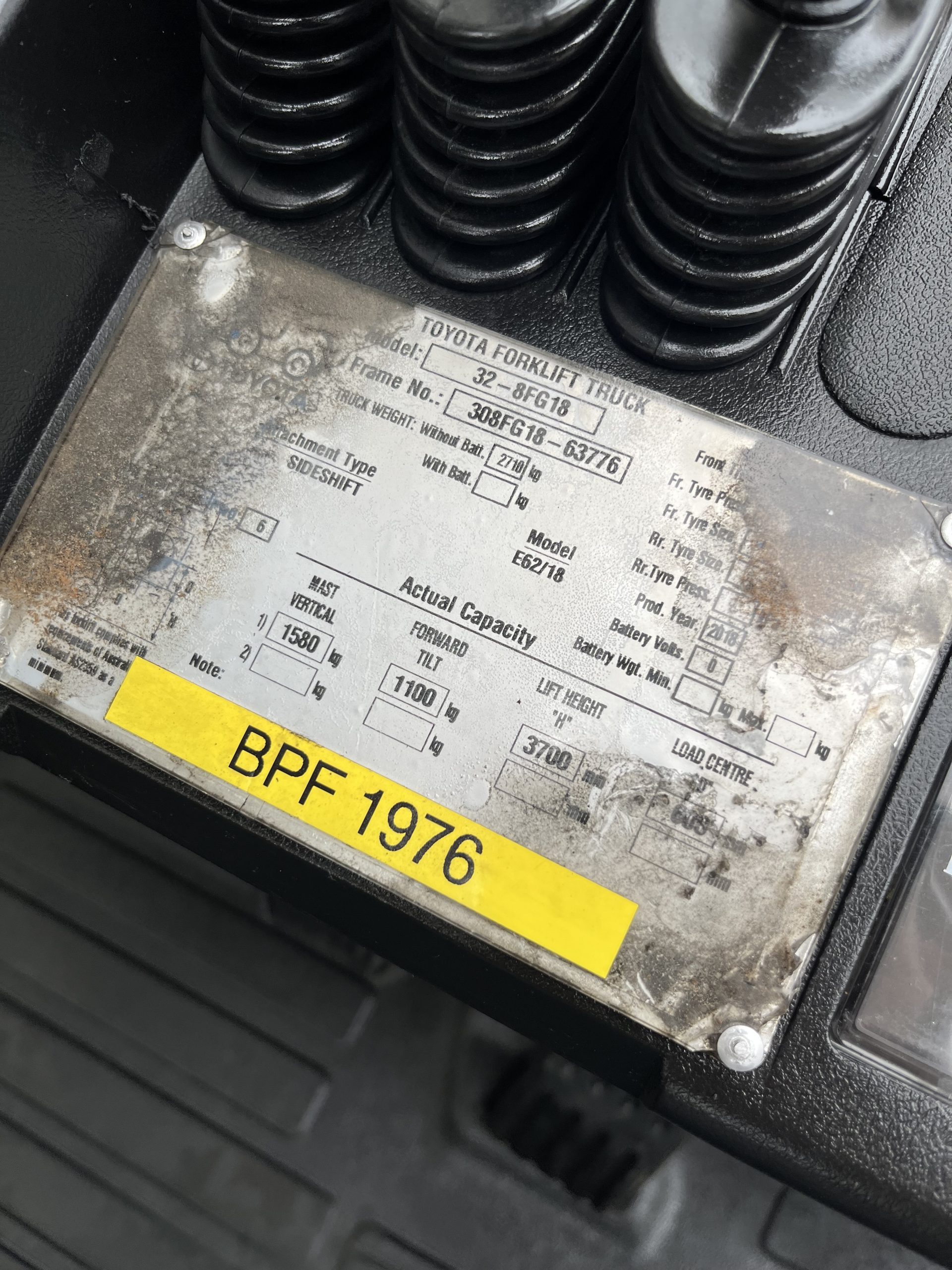 Used 1.8 Tonne LPG Forklift - Image 13