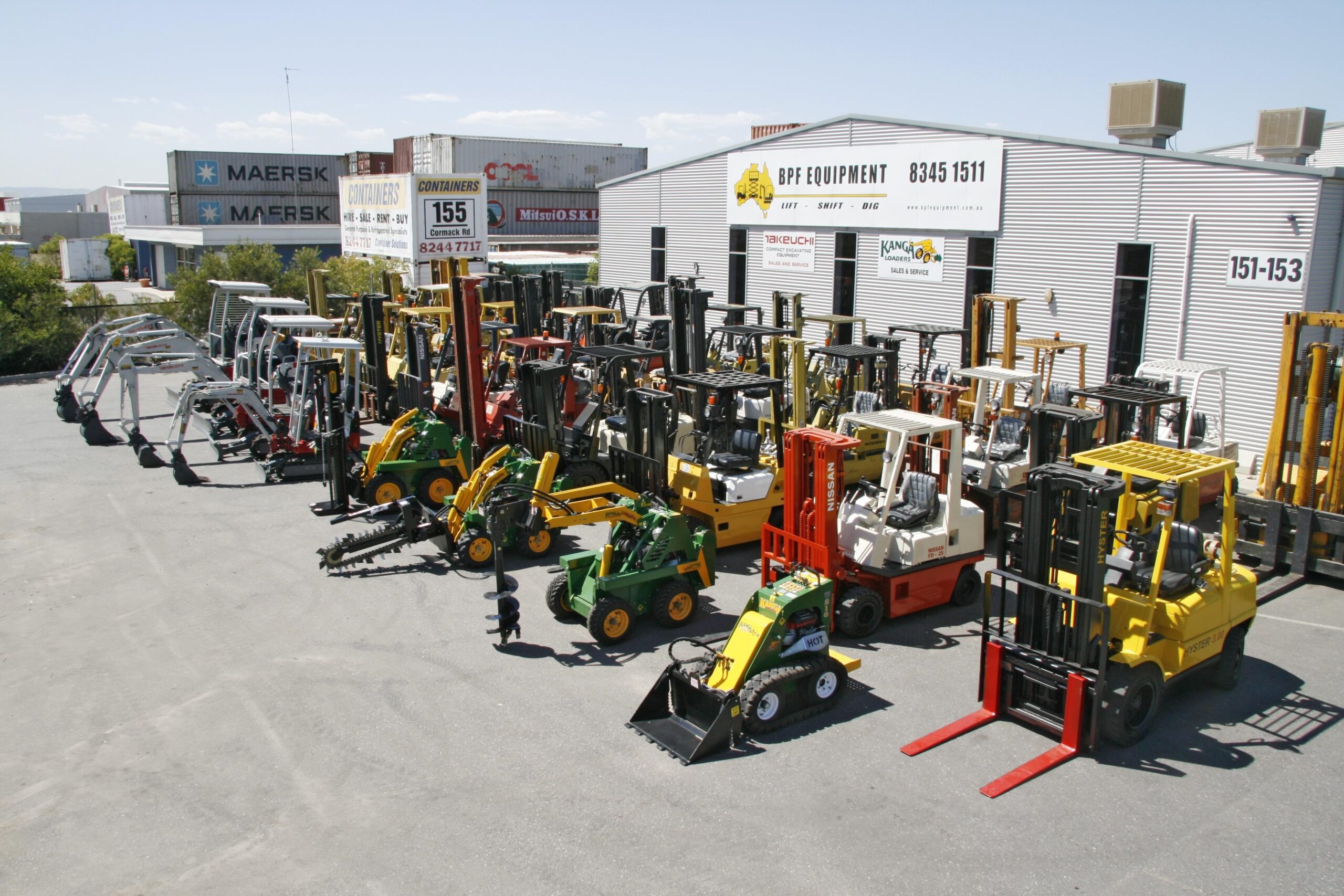 BPF Equipment Old Cormack Road Depot