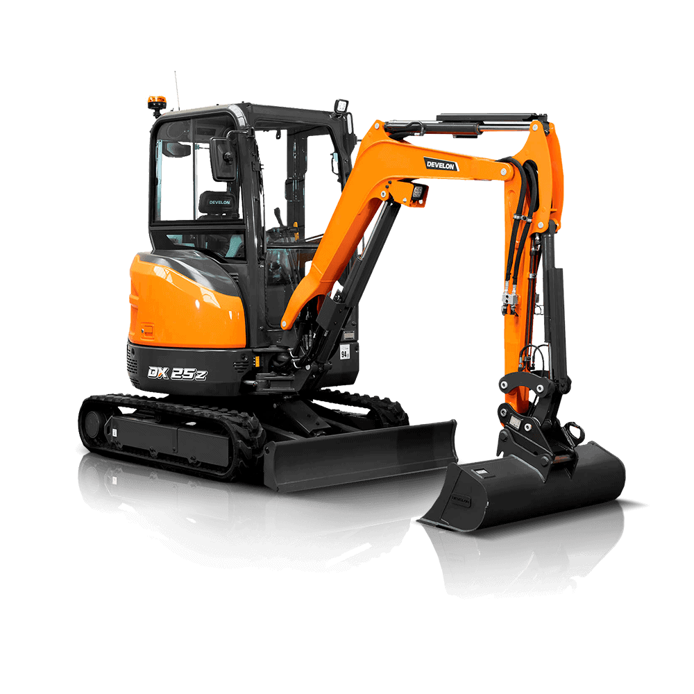 Develon Excavator Adelaide Model-DX25Z-7-Excavator_Shadow