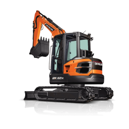 Develon excavator Adelaide Develon Model-DX62R-7-6.2 T Excavator