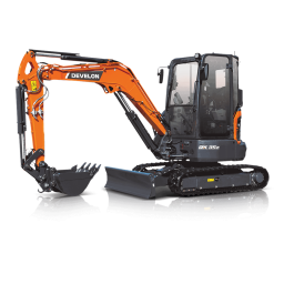 Develon excavator for sale Adelaide Develon Model DX35Z-7M-Cabin