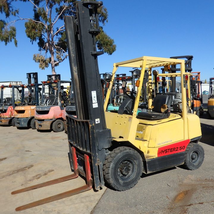 Hyster H2.50XM 2.5 Tonne LPG Forklift Used forklifts Adelaide