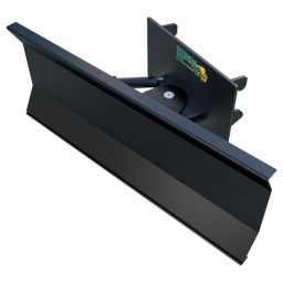 Kanga Hydraulic Angle Blade attachment for 2 Series mini loaders – ideal for grading, backfilling, and soil movement, available at BPF Equipment Adelaide.