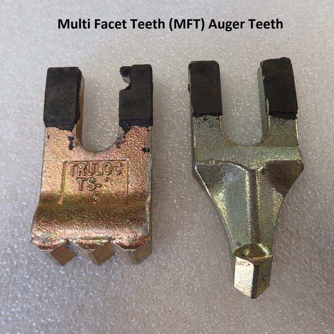 New and Replacement Auger Teeth and Auger Pilots | Auger Parts Adelaide