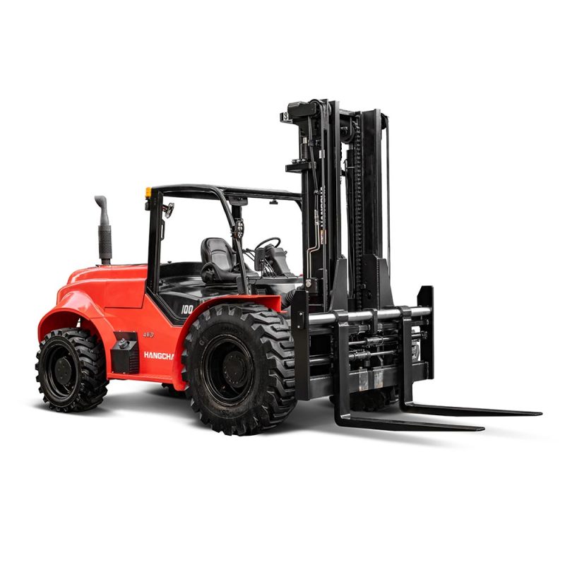 5t to 10t Four-Wheel Drive Rough Terrain Forklift Truck
