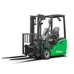 Front angle view of 3.0t Hangcha electric forklift from the X series
