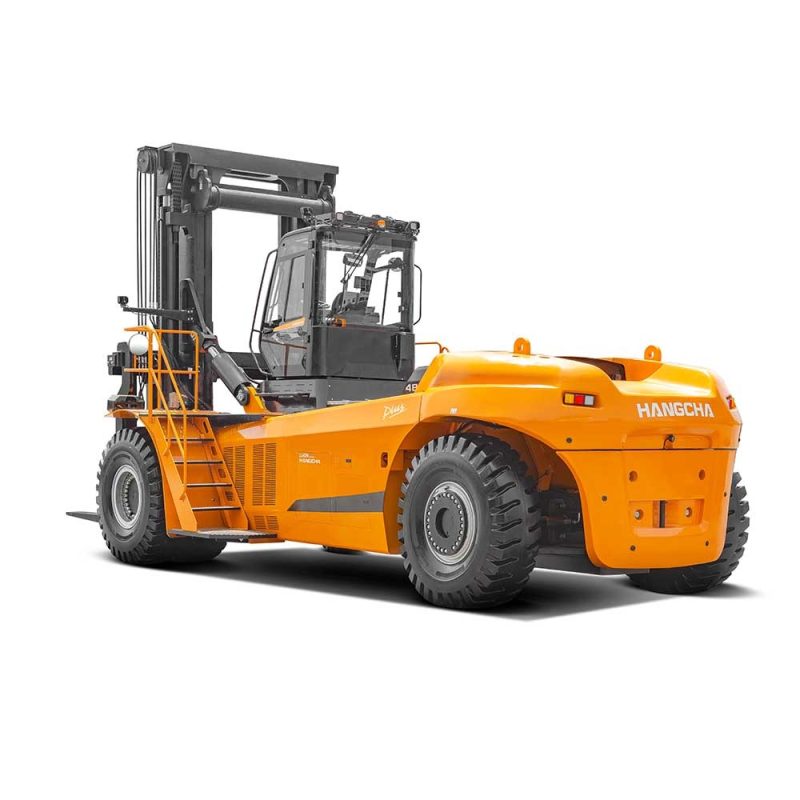 Rear angle view of Hangcha 38-48t XH Series high voltage lithium battery forklift