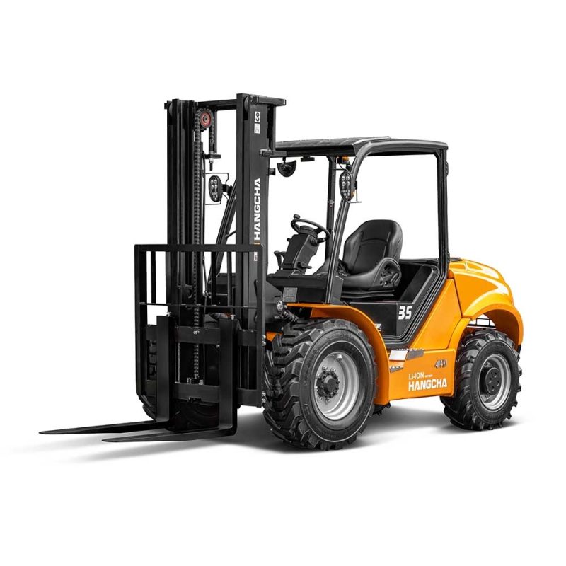 Hangcha High-Voltage Lithium Battery Rough Terrain Forklift