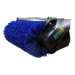 Kanga Bucket Broom Open Face attachment for 2-Series mini loaders used for sweeping and debris collection, available at BPF Equipment Adelaide.